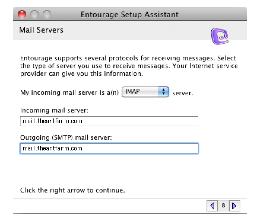 mail servers imap